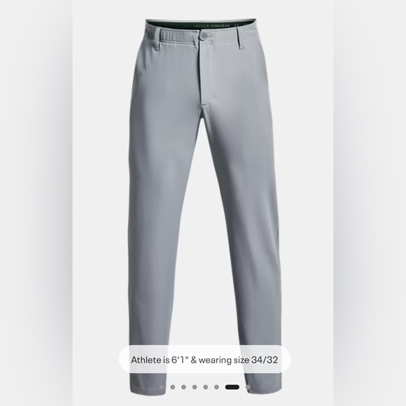Under Armour Men's Light Gray Pants - Picture 2 of 6